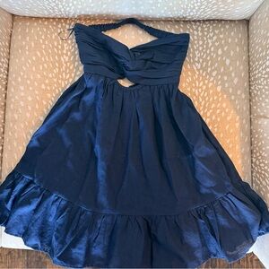 Cotton Candy Midnight Blue Formal Dress